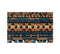 African Tribal Ethnic Texture Horizontal Wooden Jigsaw Puzzle 1000 Pieces Relax and Improve Hands on Skills and Concentration