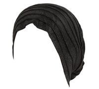 African Turban Head Wrap Stretch Glittered Hijab Muslims Hat Accessory Fashionable African Scarf Muslims Hijab Scarf Turban Women Headscarf Female