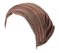 African Turban Head Wrap Stretch Glittered Hijab Muslims Hat Accessory Fashionable African Scarf Muslims Hijab Scarf Turban Women Headscarf Female