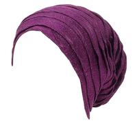 African Turban Head Wrap Stretch Glittered Hijab Muslims Hat Accessory Fashionable African Scarf Muslims Hijab Scarf Turban Women Headscarf Female