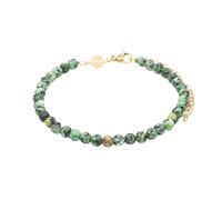 African turquoise stone bracelet for women Sloya Serena Vert 17,5/23 cm