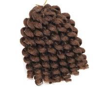 African Twist Braid Curly Wigs Synthetic Fibre Hairpiece
