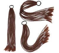 African Twist Braiding Hair 60cm Pre-Stretched Synthetic Dreadlocks for Women Colorful Three-Strand Braids Crochet Hair Extensions (Multiple Colors)(33,-X4)