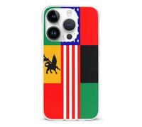 African U.S. Unity Flag Basic TPU Cell Phone Cases TPU Soft Cover Shockproof Slim Phone Case Compatible with iPhone 14/14 Plus/14 Pro/14 Pro Max
