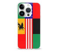 African U.S. Unity Flag Basic TPU Cell Phone Cases TPU Soft Cover Shockproof Slim Phone Case Compatible with iPhone 14/14 Plus/14 Pro/14 Pro Max
