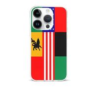African U.S. Unity Flag Cell Phone Basic Cases TPU Soft Cover Shockproof Slim Phone Case Compatible with iPhone 15/15 Plus/15 Pro/15 Pro Max
