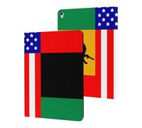African U.S. Unity Flag Slim Tablet Cases Compatible with iPad Series Without Pencil Holder Protective Cover Compatible with ipad Pro/2016 ipad Pro (9.7in)