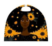 African U.S Woman Cute Halloween Cape