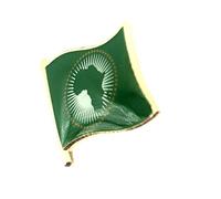African Union Flag Africa Metal Country Flag Pin Badge