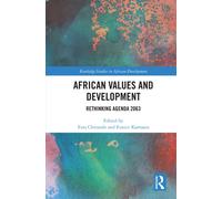 African Values and Development : Rethinking Agenda 2063