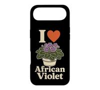African Violet Plant Lover Retro Line Art Botanical Gift Case for iPhone Air