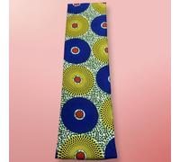 African Wax Print Ankara Fabric, 6 Yards, 44 Inches Wide, Poly Cotton