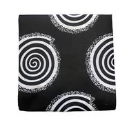 African Wax Print Ankara Fabric 6 Yards 45 inch Wide 100% Cotton Black and White Design