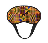 African Weaving Print Adjustable Eye Cover for Sleeping, Comfortable, Pressure-Free and Breathable Sleeping Masks