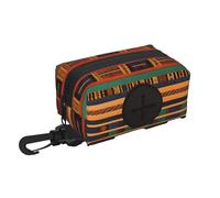 african weaving print Dog Waste Bag Holders Dog Poop Bag Designed for Leash Doggie Waste Bag Dispenser