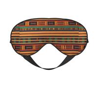 African Weaving Print Functionality Eye Mask Sleep Lightweight Travel Yoga Camping Outdoors Relaxation
