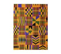 african weaving Printed Wooden Puzzle 500 Piece, Cute Puzzle Game in Plastic Box for Family Entertainment and Brain Training Gifts