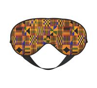 African Weaving Soft Sleep Mask Adjustable Strap Light Blocking Reversible Comfortable Night Mask