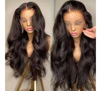 African Wig, European And American Chemical Fiber Wig, Front Lace, Natural Black Long Curly Hair