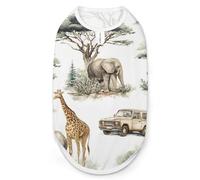 African Wild Animal Hunting Dog Shirts Pet Costmes Sleeveless Puppy Tank Cat Clothes Top Vest