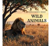 African Wild Animals. Coloring book: Coloring Book