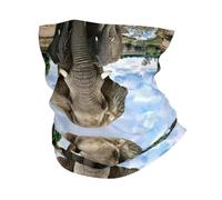 African Wild Animals Elephant Fashionable And Versatile Sports Headscarf, Soft And Lightweight, Suitable For Various Sports Activities