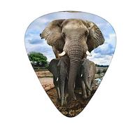 African Wild Animals Elephant High-Quality, Wear-Resistant And Tough Guitar Picks Give You A Different Musical Experience