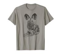 African Wild Dog Artwork for Wild Dog Fans T-Shirt