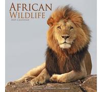 African Wildlife 2025 Square Wall Calendar | Animal, Wildlife Calendar