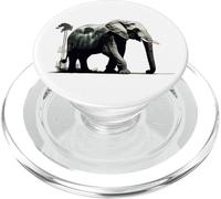 African Wildlife Theme with Majestic Elephant PopSockets PopGrip for MagSafe