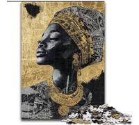 African Woman 1000 Piece Jigsaw Puzzles for Adults, Family Entertainment Toys Is Ideal As A Gift for The Whole Family (50x75cm)