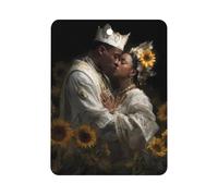 African Woman Afro-Kings-Man Lover Car Air Freshener Decorative Hanging Aromatherapy Tablets for Car Trucks Square