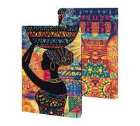African Woman Carrying An Ornate Basket Cute Tablet Case Unisex Slim Hard Protective Cover Compatible with iPad 9th/ 8th/ 7th