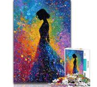 African Woman Jigsaws 1000 Pieces for Adults,Challenging Game And Family Play for Is Ideal As A Gift for The Whole Family 50x75cm