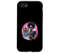 African woman with tiger Case for iPhone SE (2020) / 7 / 8