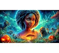 african-womans 1000 Pieces Jigsaw Puzzles for Adults Challenging Game Jigsaw Puzzle Home Decors for The Whole for Women, Gifts for Men 38x52cm/1000pcs