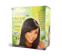 Africa's Best Organics Olive Oil Extra Virgin Relaxer Regular Value Pack