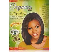 Relaxer/Smoothing Cream Africa's Best Organics Olive Oil 2x Complete Kits Relaxer Super/Coarse