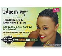 Africa's Best Texture My Way Kit - Organic No-lye No-mix Herbal Texturizing System - 1 Application
