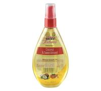 Africa's Best Textures Coconut and Sweet Almond Growth Oil, Vitamin-Rich Protective Hair Therapy, Smooths and Seals Rough Raised Cuticles, 5 Fluid Ounce