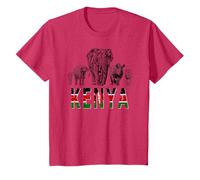 Africa's Big Five Kenya Wildlife for Kenyans T-Shirt