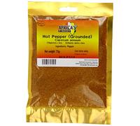 Africa's Finest Ground Hot Pepper Capsicum Annuum 70 g (Pack of 10)
