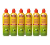 Africa's Pride Braid Sheen Spray, Olive Miracle Original, 355ml, Pack of 6