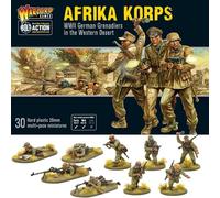 Warlord Games Plastic Miniatures - Afrika Korps - 28mm Bolt Action WWII German Army