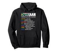 Afrikaan Translation Guide & Novelty South African Slang Pullover Hoodie