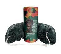 AFRIKI African Net Sponge, Authentic African Exfoliating Sponge, Black Owned, Back Scrubber, 45 inch Long for Normal to Sensitive Skin, for Daily use, Original Collection