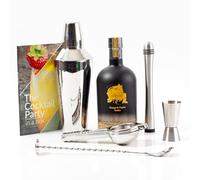 Afrique Mango & Papita Vodka Cocktail Bundle | Afrique Vodka 35% ABV 70cl | Cocktail Set with Shaker, Jigger, Spoon, Muddler, Juicer & Recipe Book