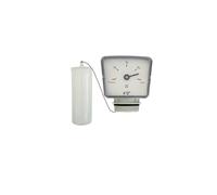 Afriso Float Gauge Oil Tank Level Indicator - Mechanical Clock Face 1'6"-8' Range & Premium Unitel Hydrostatic Level Monitor - For Domestic Heating Oil & Diesel Fuel Tanks (5FT)