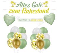 Afritee Retirement Decoration Balloon Banner, Happy Garland Sash Legend in Retirement Decoration, Farewell Party Retirement Party Retirement Retirees Women Men