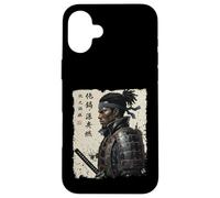 Afro American Samurai - Black History Month African Roots Case for iPhone 16 Plus